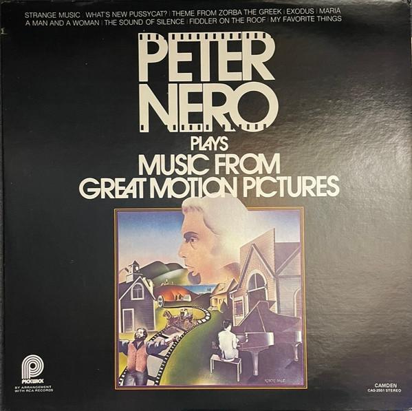 Виниловая пластинка PETER NERO Peter Nero Plays Music From Great M CAS2551 Pickwick 1972 США Джаз Б/у