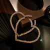 Silver needle retro Hong Kong style dripping oil round earrings niche temperament earrings fashion light luxury summer women's high-end earrings