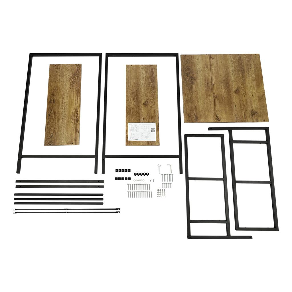 Washer and Dryer Storage Shelf 3-Tier Organizer Rack (Each Tier Load 22lbs) Balcony Towel Rack for Bathrooms Laundry Rooms