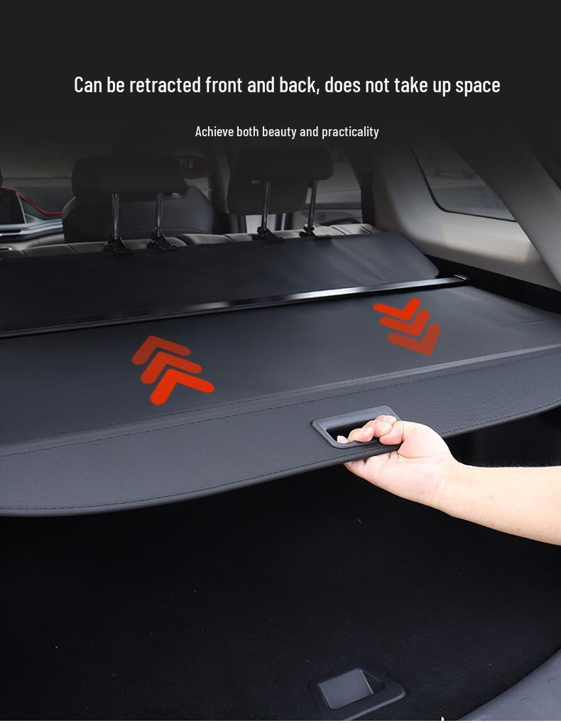 Trunk Cargo Cover for 2021-2025 Ford Mustang Mach-E Electric Horse