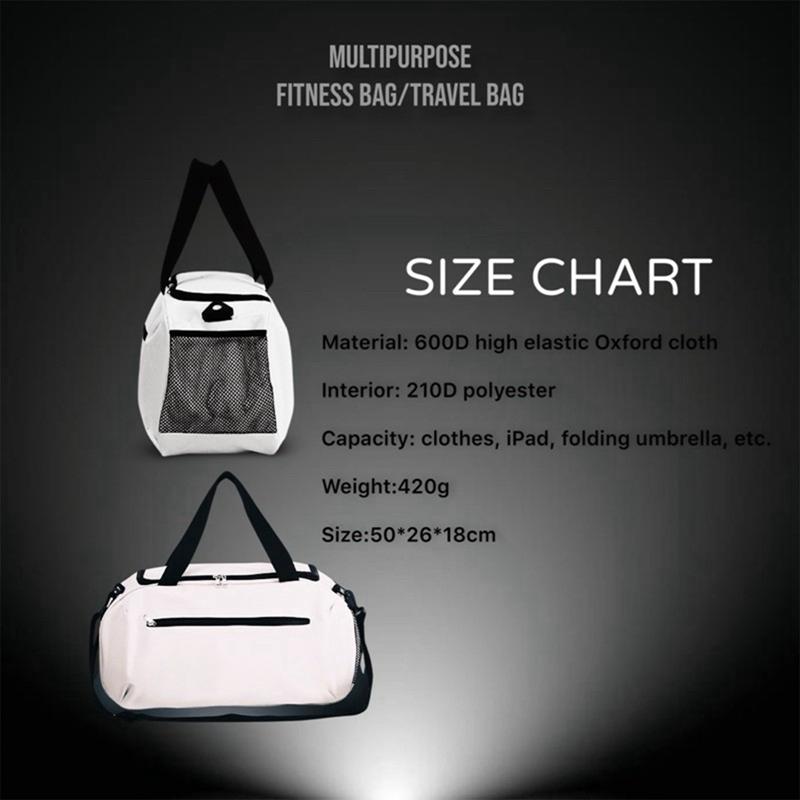 Large Capacity Gym Bag Women Men Travel Luggage Bags Dry Wet Separation Tote Handbags Trekking Duffle Bags Fitness Training Bags