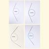18 Piece Circular Knitting Needle Set for Sweater Scarves Bag, Hat Making Garment Making, Multi Size Stainless Steel Circular Needle with Wire Cable