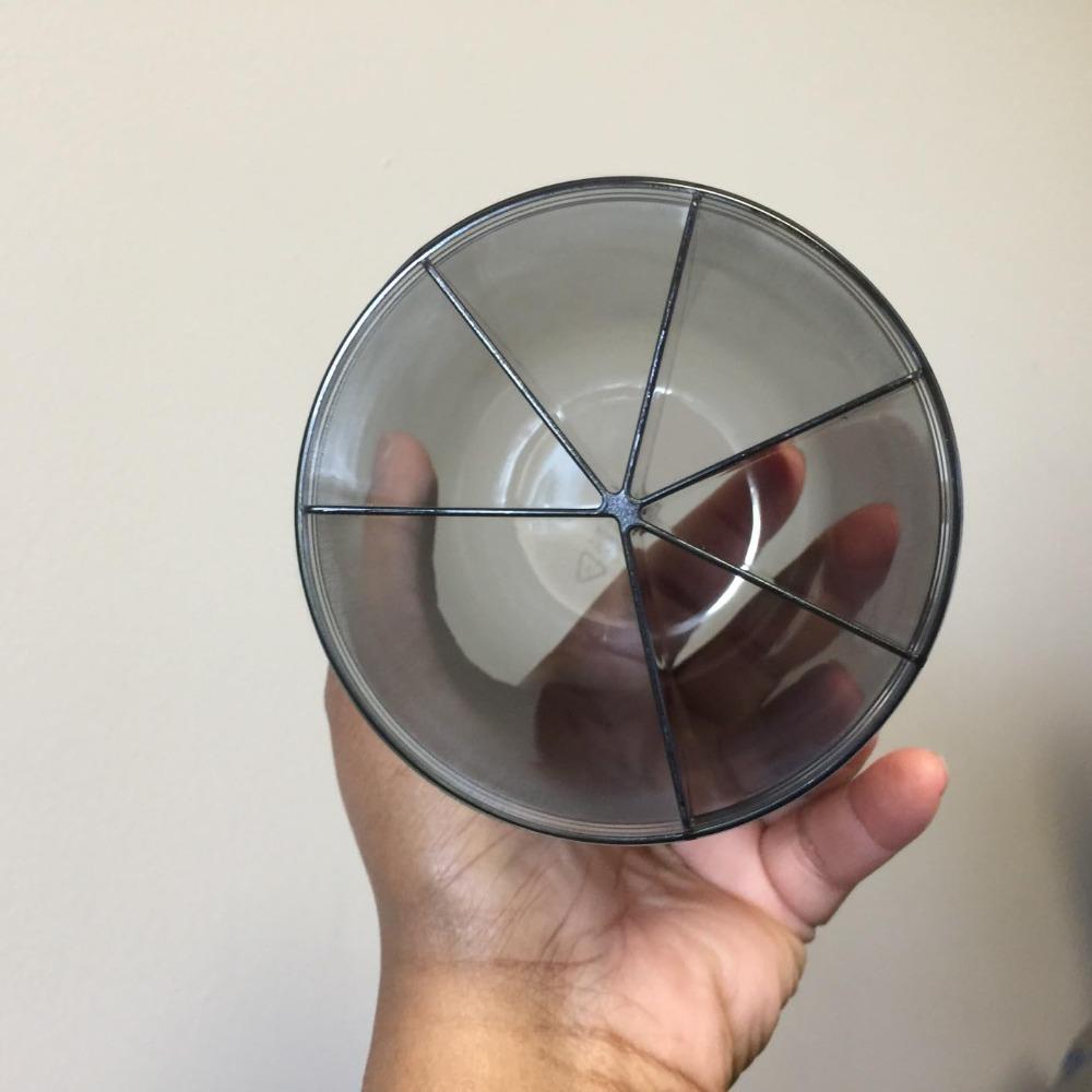 Transparent Pill Storage Containers Sealing 6 Grids Pill Dispenser Bottle Moisture-proof Pill Large Organizer for Home Office