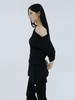 Eogeulliswedou Drape Band Off-Shoulder (Black)