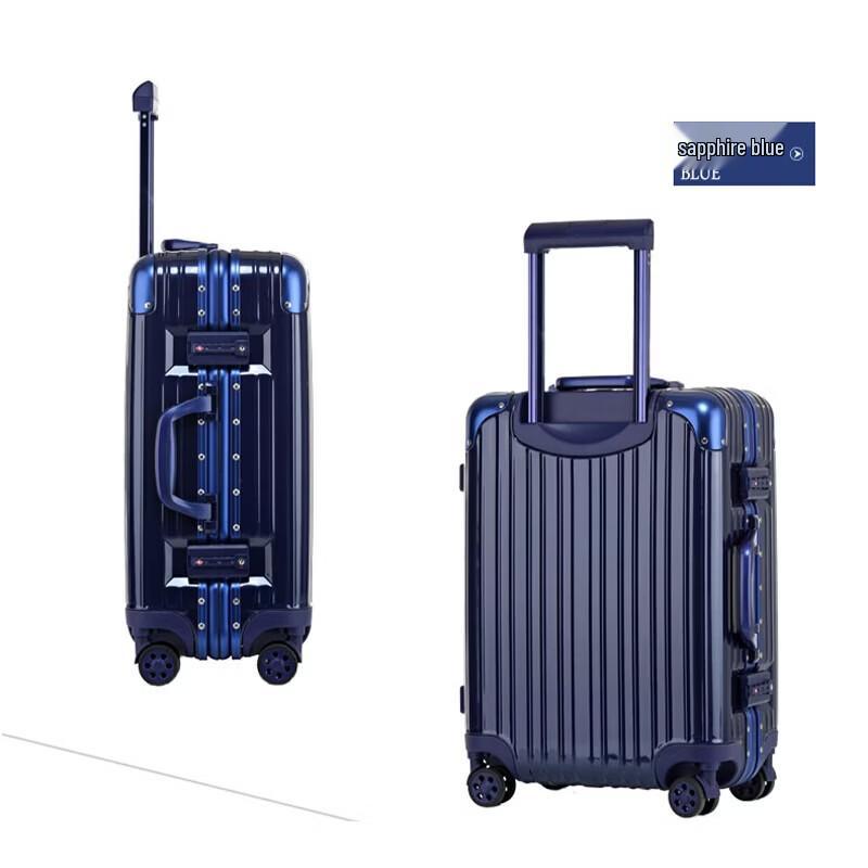 BATANUV Aluminum Frame Travel Suitcase