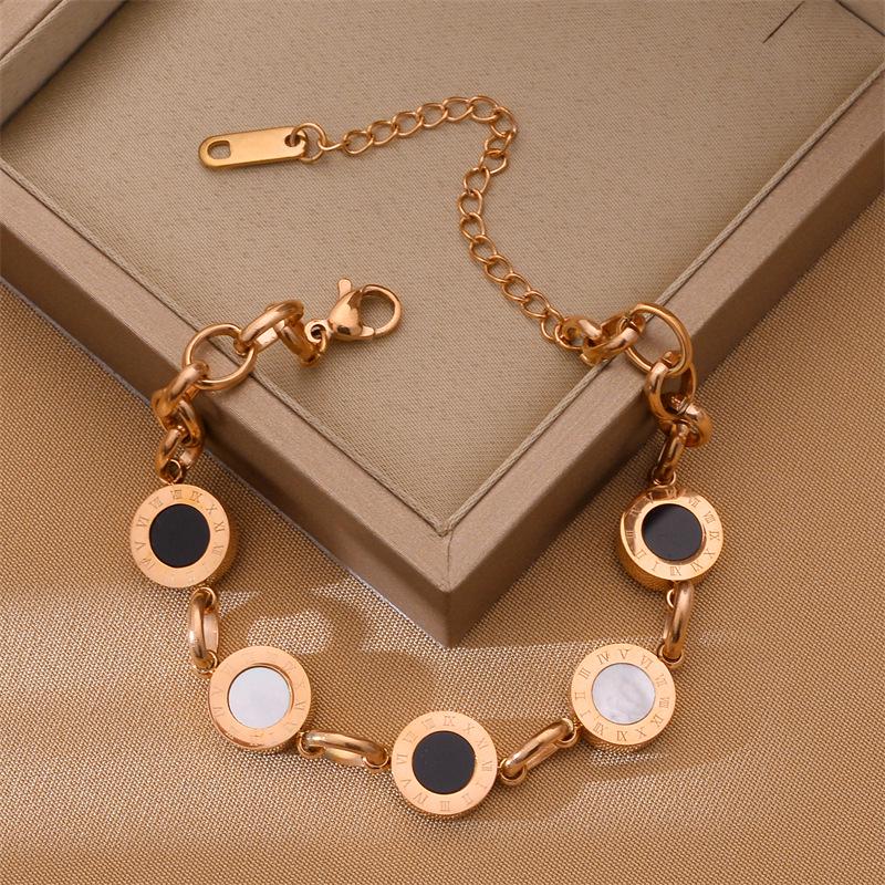 Koreanisches Dongdaemun Titanstahl Damenmode Armband - Edelstahl, High-End, Grenzüberschreitendes Design.