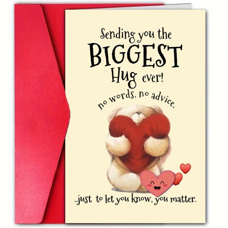 

1 Heart-shaped condolence card 1pcs красный