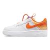 Nike Air Force 1 Toggle Leather Casual Non-Slip Durable Low-Top Kids Sneakers Kids Sneakers White Orange DR8410-181