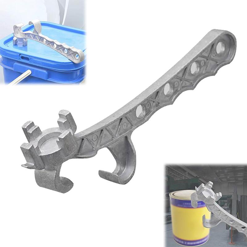 Muti-Function Metal Bucket Opener Pail Paint Barrel Lid Can Openers Honey Beer Bucket Opening Tool Home Hand Opener Removal Tool