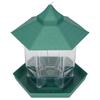 Waterproof Hanging Plastic Transparent Bird Feeder Feeding Tools for Outdoor Garden Yard