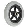 7 Inch Wheelchair Front Wheel Disabled Walk Chair Wheelchair Rubber Wheel