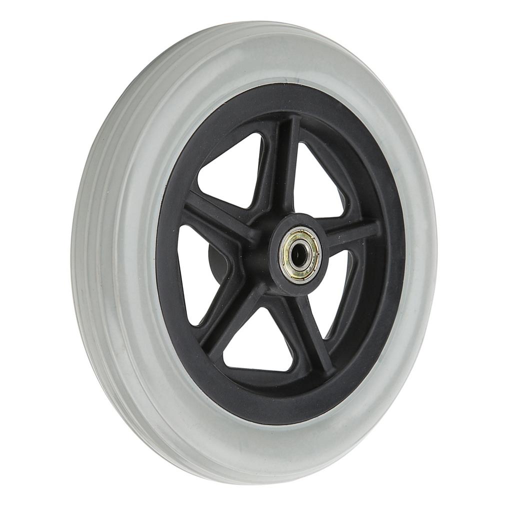 7 Inch Wheelchair Front Wheel Disabled Walk Chair Wheelchair Rubber Wheel