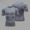 Men's Ultra-Light Quick-Dry Athletic T-Shirt - Breathable Stretchy Moisture-Wicking Short Sleeve for Fitness Gym Sports Workout