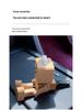 T-Shaped Head Robot Air Vent Diffuser: Wooden Leg-Shaking Car Air Freshener Ornament