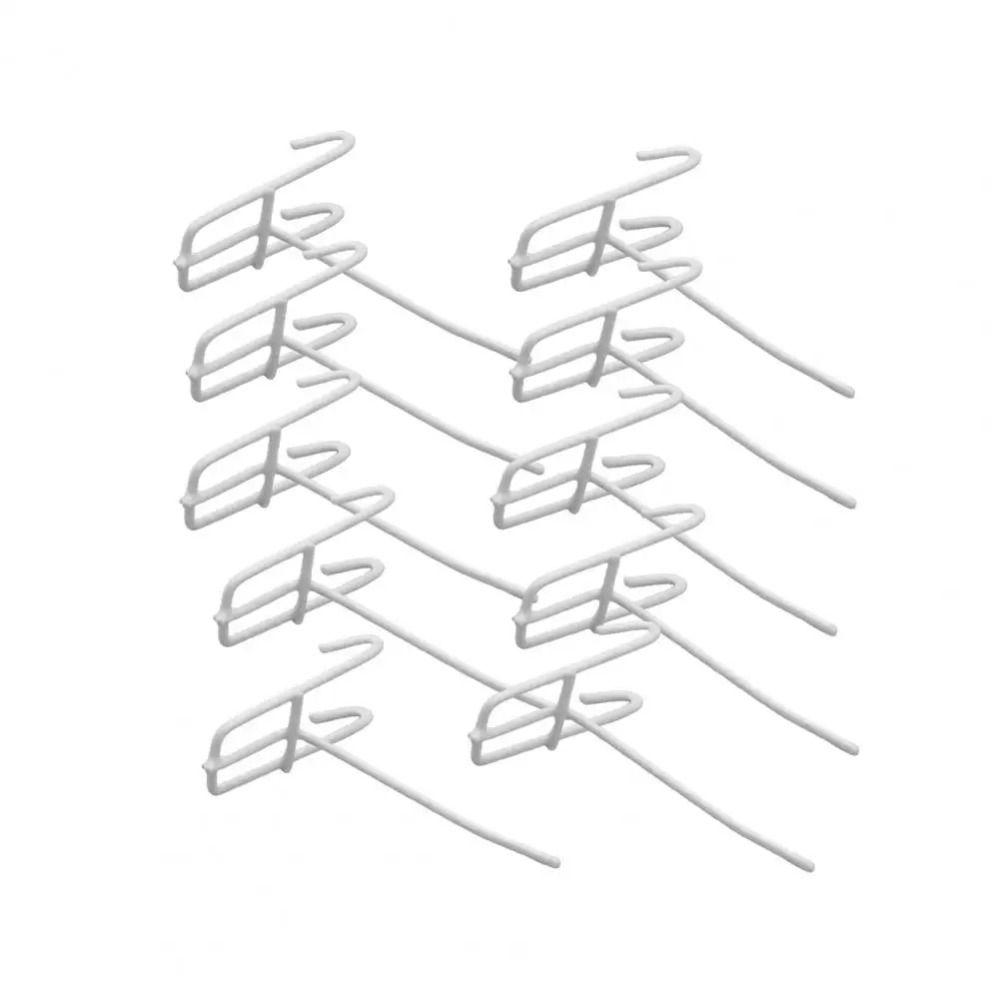 

10Pcs Reusable Mesh Panel Hangers Universal Storage Hook Multi-Purpose Net Panel Hooks Wall 10cm