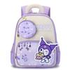 Zaino Kuromi Melody Cinnamoroll Con Stampa Cartoon e Materiale in Nylon Traspirante Per l'Educazione e il Gioco