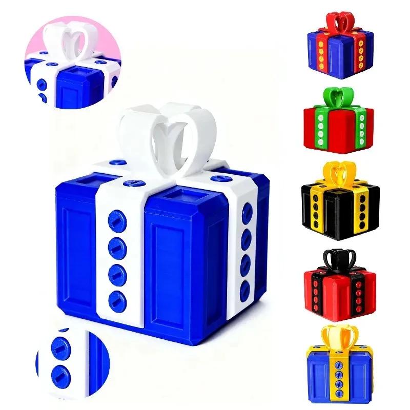 Screw-On Pop-Up Surprise Toys Printer Middle Finger Boxed Pranks Sculptures Figurines Gift Box Decorations Printed 3d Kid Friendly Entertaining Fun