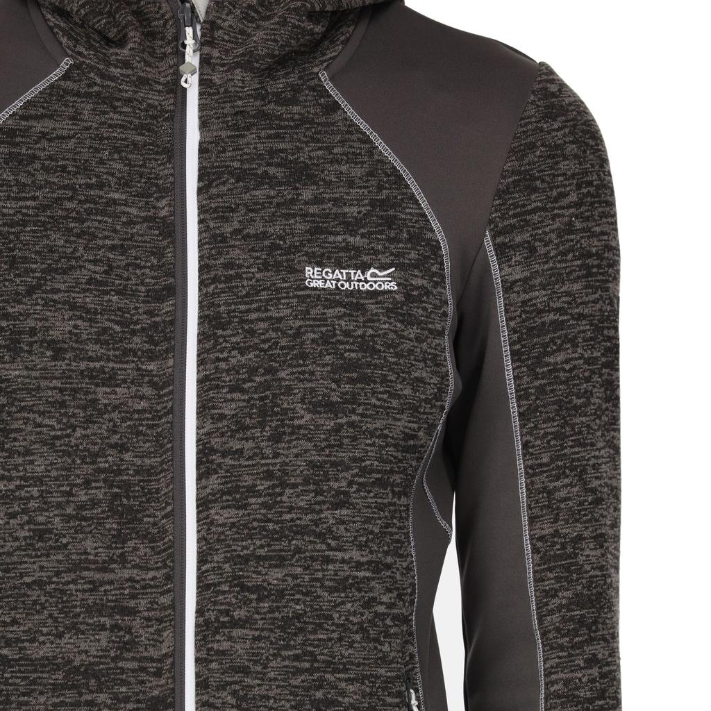 Regatta Womens/Ladies Walbury V Textured Marl Full Zip Fleece Jacket