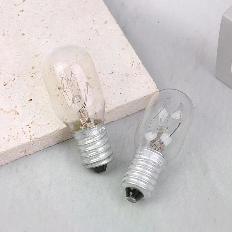 5 Stück E14 Salzlampen-Globusbirne 10/15/20/25W 220V-230V Glühbirnen Kühlschrank Backofen Glühbirnen Ersatzbirnen