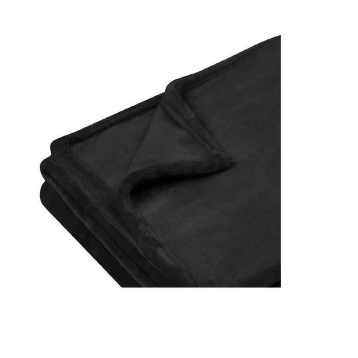 Plaid 130 x 160 cm Doudou Noir