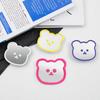Mirror Acrylic Mobile Phone Airbag Bracket Bear Mobile Phone Lazy Air Cushion Support Frame Paste Mobile Phone Case Ring
