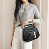 Dámský mini batoh a crossbody taška z PU, lehká, přeměnitelná kabelka s odnímatelným popruhem, mini cestovní taška