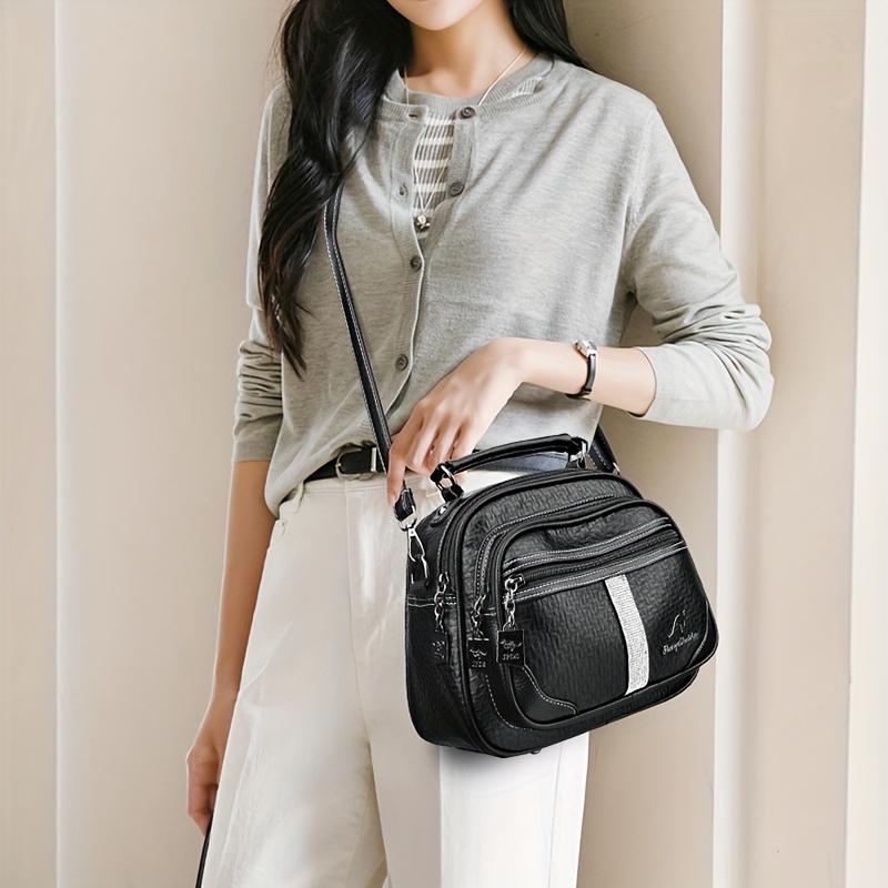 Dámský mini batoh a crossbody taška z PU, lehká, přeměnitelná kabelka s odnímatelným popruhem, mini cestovní taška