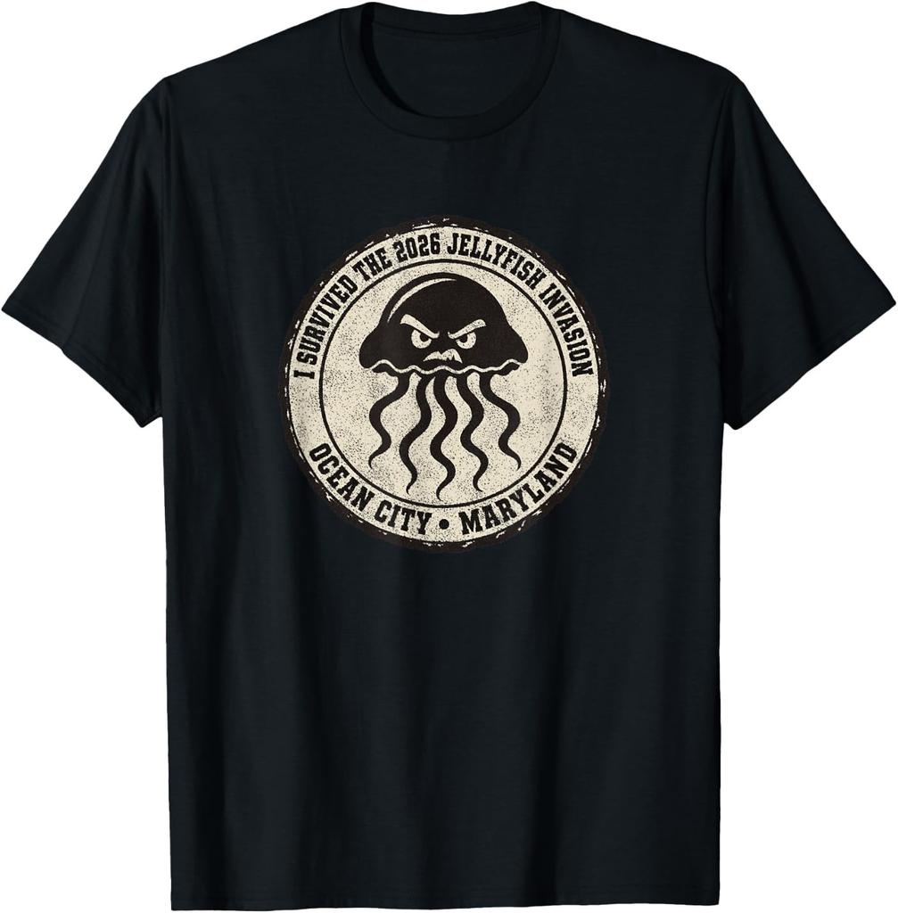 Survive 2026 Jellyfish Invasion Maryland T-Shirt