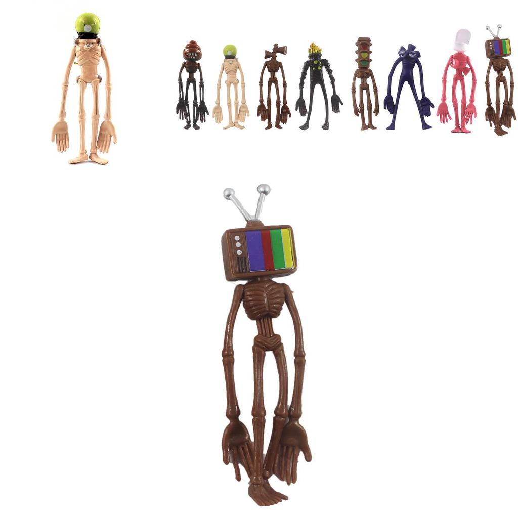 New Arrival Siren Head Pvc Miniatures Cake Topper Figures Kids Collection Toys