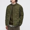 Uniqlo X White Mountaineering Collaboration Premium Lightweight Loose Fit Quilted Down Jacket Unisex outerwear Olive 442562-56