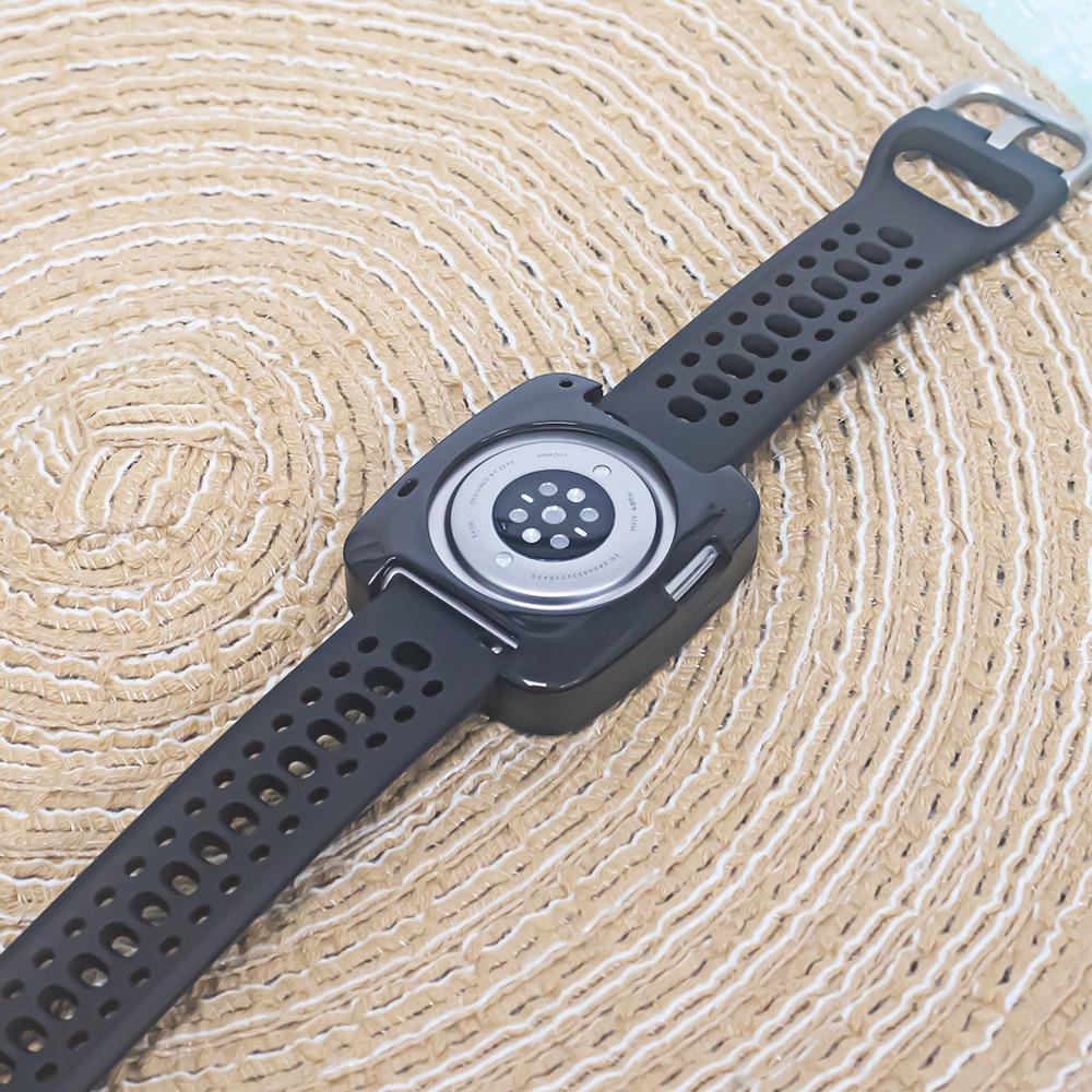 Metal Cover For Huami Amazfit Active 2 Square Screen Protector  Coverage Protective Bumper Case Amazfit Active2 S Accessories