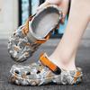 Fashion Male Slipper Beach Men's Shoe Hole Slides Platform Casual Clappers 2025 Fashion Cheap Shoes Liquidation Adult Designer Luxury