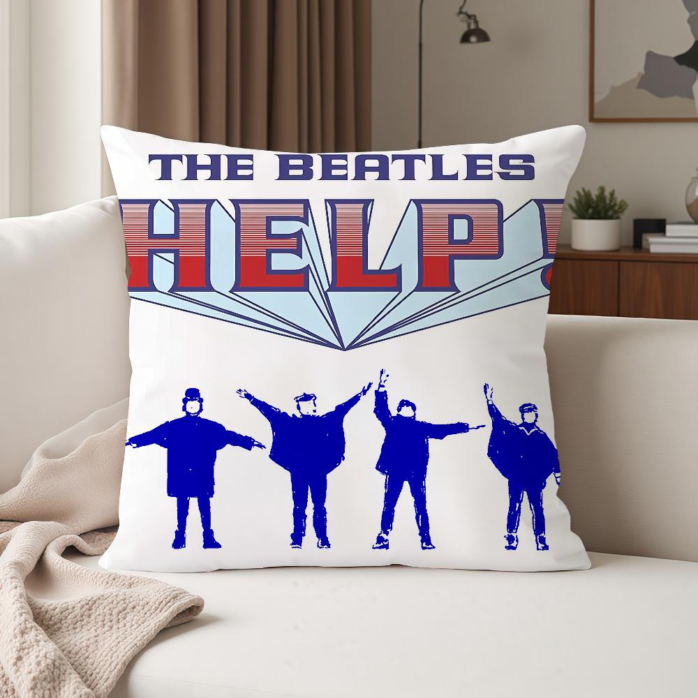 Music T-The Band B-Beatles Cool Pillow Case Suitable For Bedrooms Living Rooms Cars Home Decoration