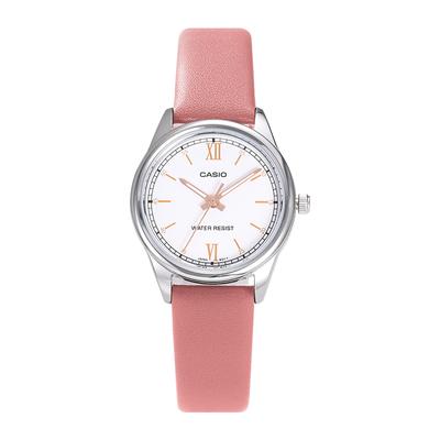 Customized Watch Modified Series Gorgeous and Elegant Luminous Hands Waterproof Quartz Women's Watch White Dial LTP-V005L-7B3