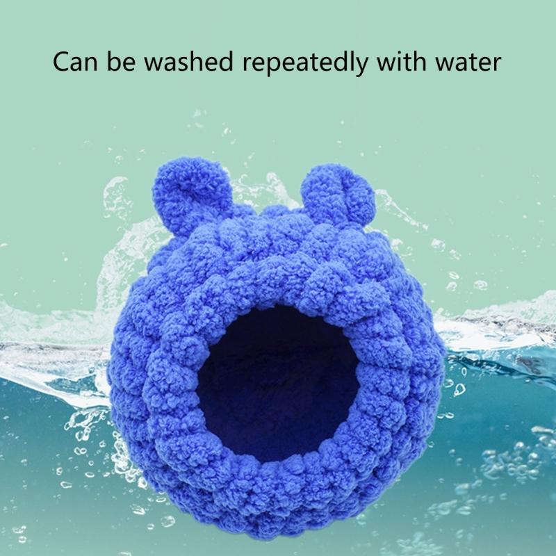 Birds Bed Parrots Plush Nest Hanging Tree House for Small Birds Hamster Portable Bird Screw Fixed Nest Bed Bird Toy