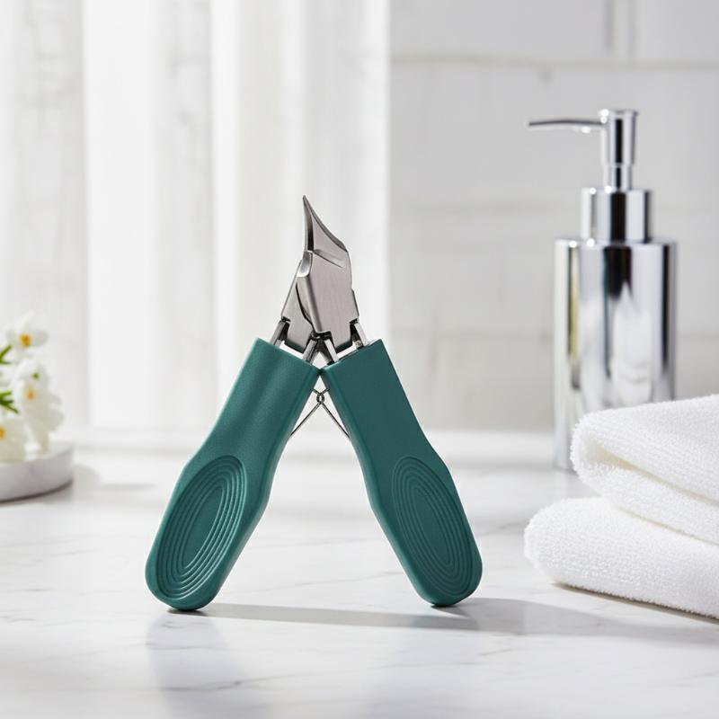 Ingrown Toenail Clipper for Thick Nails Professional Heavy Duty Toenail Trimmer Stainless Steel for Home or Salon Use
