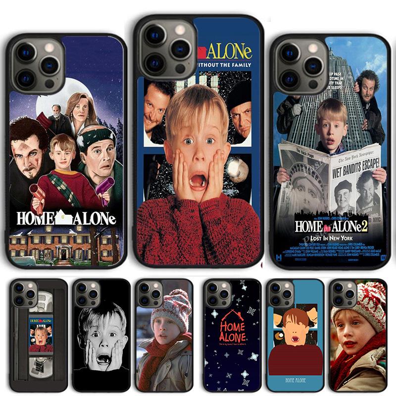 Home Alone Phone Case For iPhone 17 Air 14 15 16 16e 13 12 Max Cover For Apple iPhone 17 Air 14 15 16 16e 11 Pro Max Plus Coque