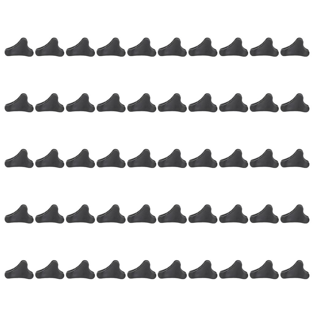 50Pcs Ultralight Guyline Tensioners Tent Guyline Cord Rope Adjuster Tent Awning Cord Rope Fasteners for Outdoor Camping