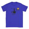 Lucky Luke Jolly Jumper und Rantanplan T-Shirts Herren Reine Baumwolle Vintage T-Shirt Rundhals Kurzarm Oberteile Geschenkidee