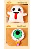 Spooky Pumpkin Doll Prank Pillow with Eyeball Candy – Halloween Decoration & Gift
