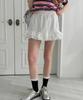 Baseukala Frill Mini Skirt Pants (2Colors)