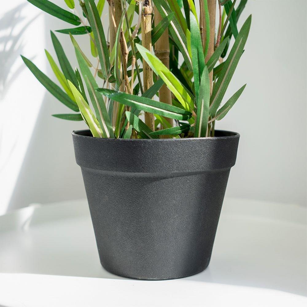 Artificial plant in a bamboo pot 97 cm