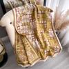 Geometric Scarf, High-End Shawl, Age-Reducing Scarf, Students Go Out With Warm Women
