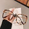 Oversize Square Optical Reading Glasses Women Fashion Retro Blue Light Filter Computer Eyeglasses Presbyopia Large Diopter +6.0