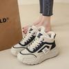 Winter New Women's Shoes Velvet High-top Shoes Versatile Sports and Leisure Shoes Thickened Warm Cotton Shoes Soft Sole