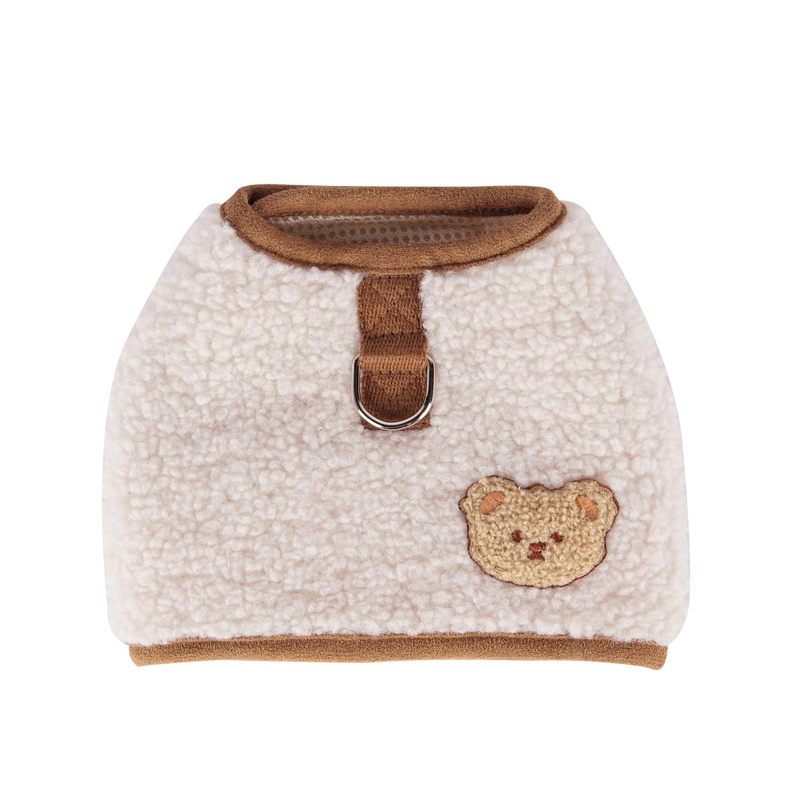 

Питомец новая ягненок шерсть собака нагрудный ремень можно тянуть для сохранения тепла жилет тип поводок для предотвращения побега поводок для выгула собаки S