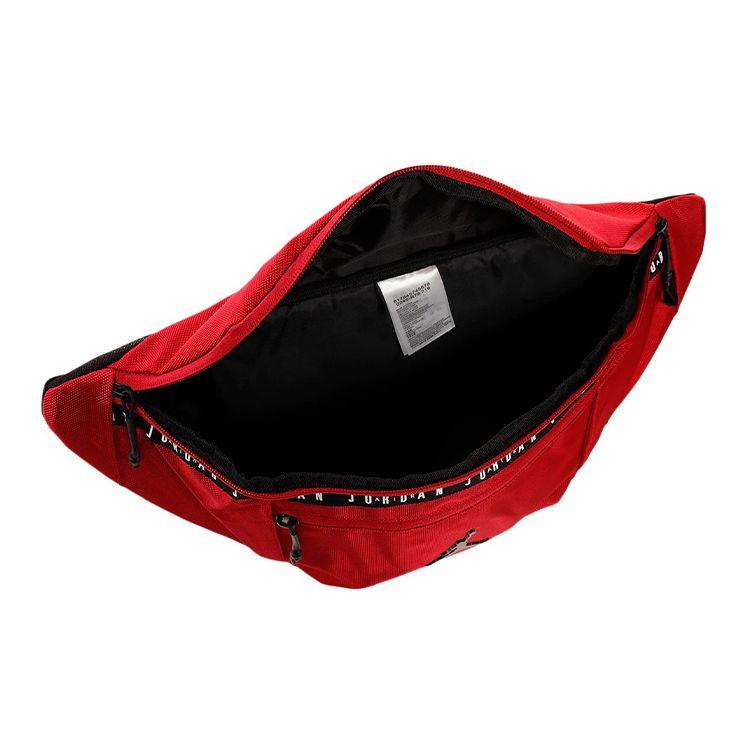 Jordan Air Logo Polyester Single Shoulder Crossbody Waist Bag Unisex bags Red 9A0245-R78