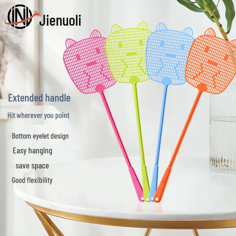 JNL Plastic Mesh Fly Swatter 4-Pack