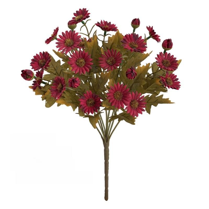 

Dendranthema Bouquet Morifolium For Living Room Decor And Photography Props ярко-розовый