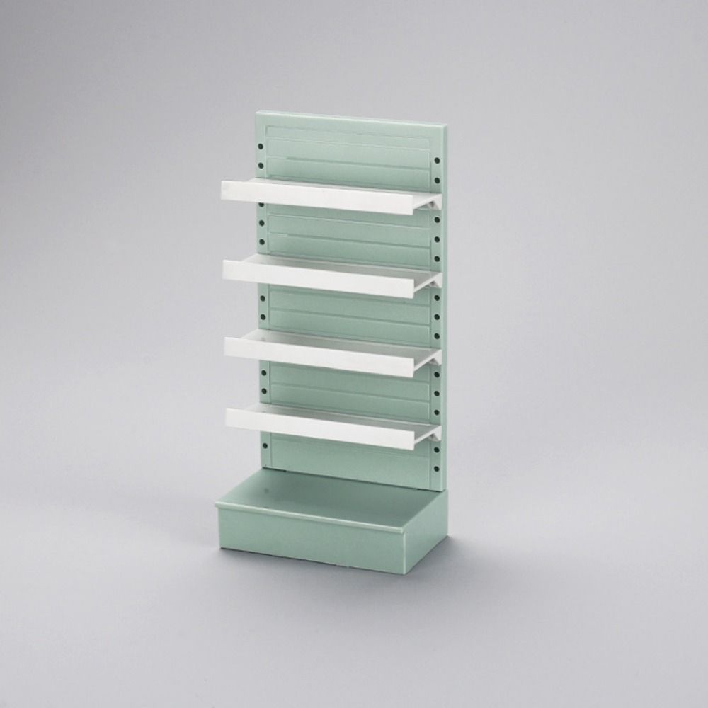 

Shelf Emulational Furniture Model Miniature Dollhouse Miniature Shelf DIY Toy зелений